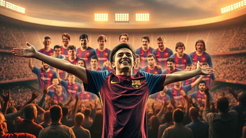 17岁天才自曝巴萨梦之队：梅西领衔 内马尔竟成最爱