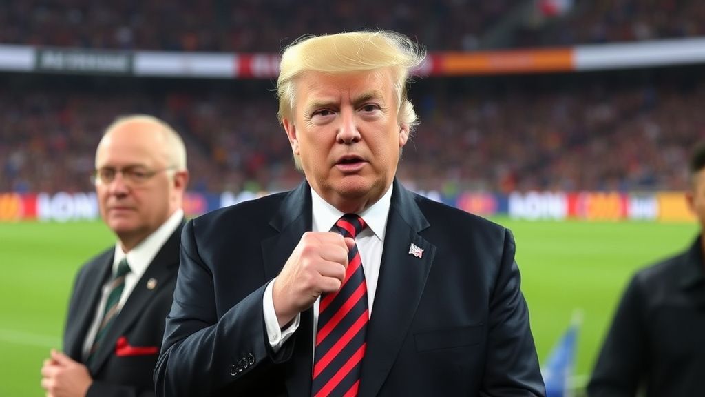 特朗普现身世俱杯颁奖礼引争议 因凡蒂诺权力扩张引发足坛新秩序担忧
