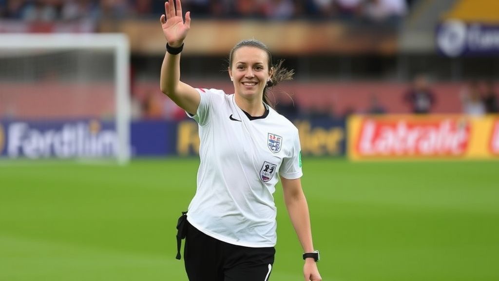 历史性时刻！弗拉帕尔执哨女足欧洲杯决赛