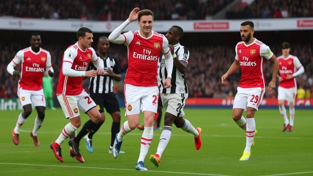 【惊天逆转】厄德高梅里诺替补建功 阿森纳2-1绝杀纽卡斯尔