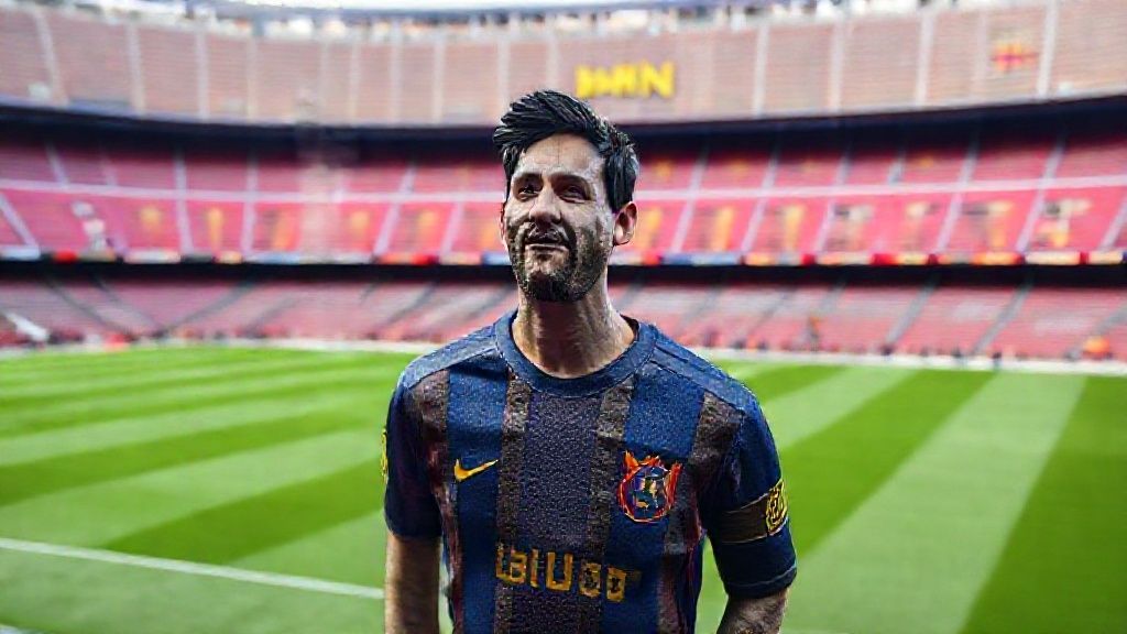 【诺坎普之王】梅西雕像计划曝光！拉波尔塔亲承：将举办史上最盛大致敬仪式